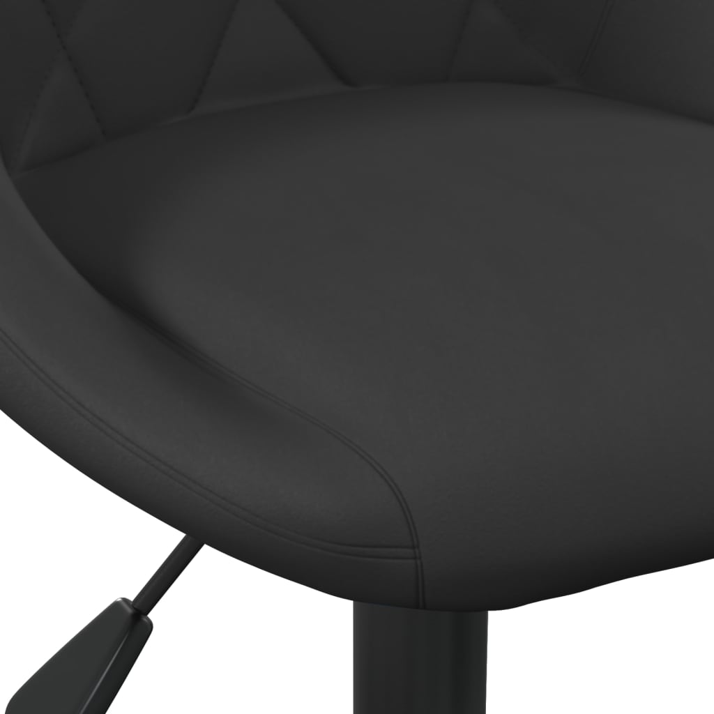 Office Chair Black Velvet