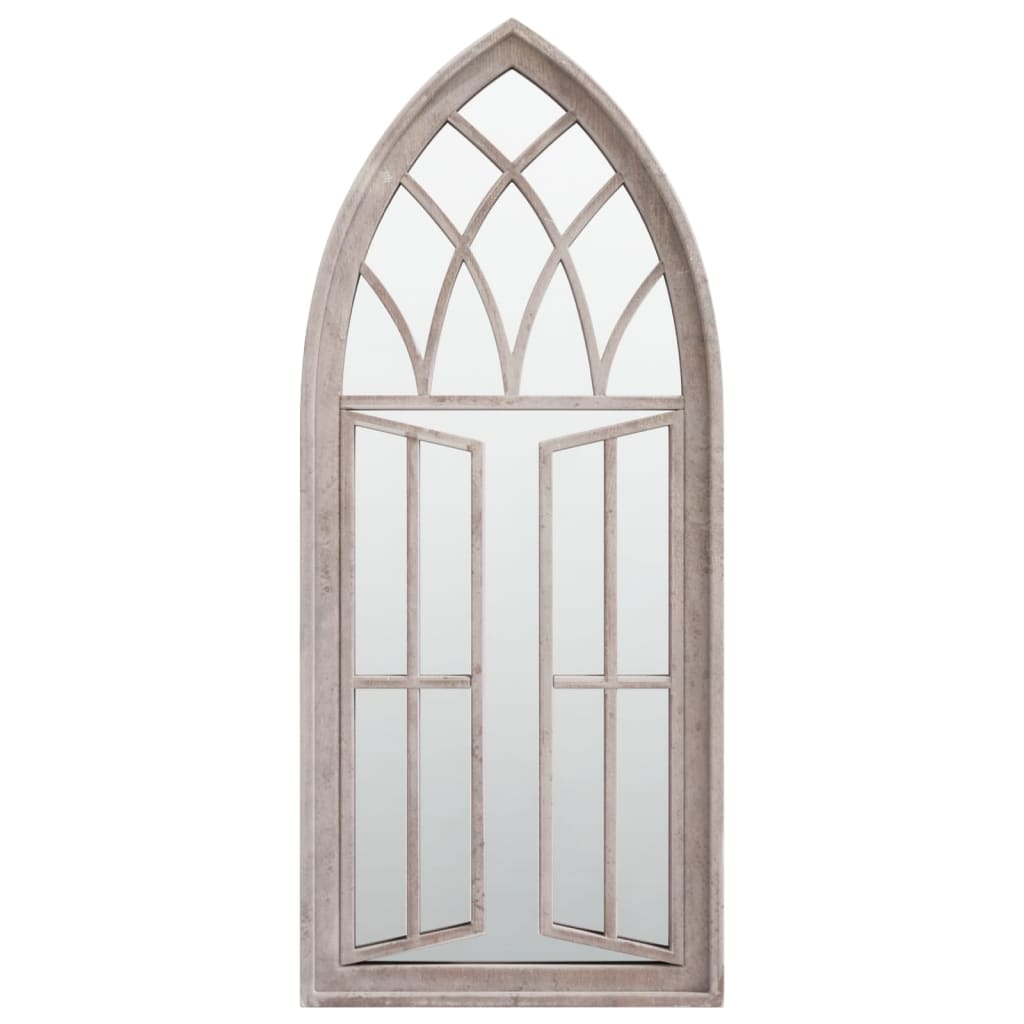 Garden Mirror Sand 70x30 cm Iron