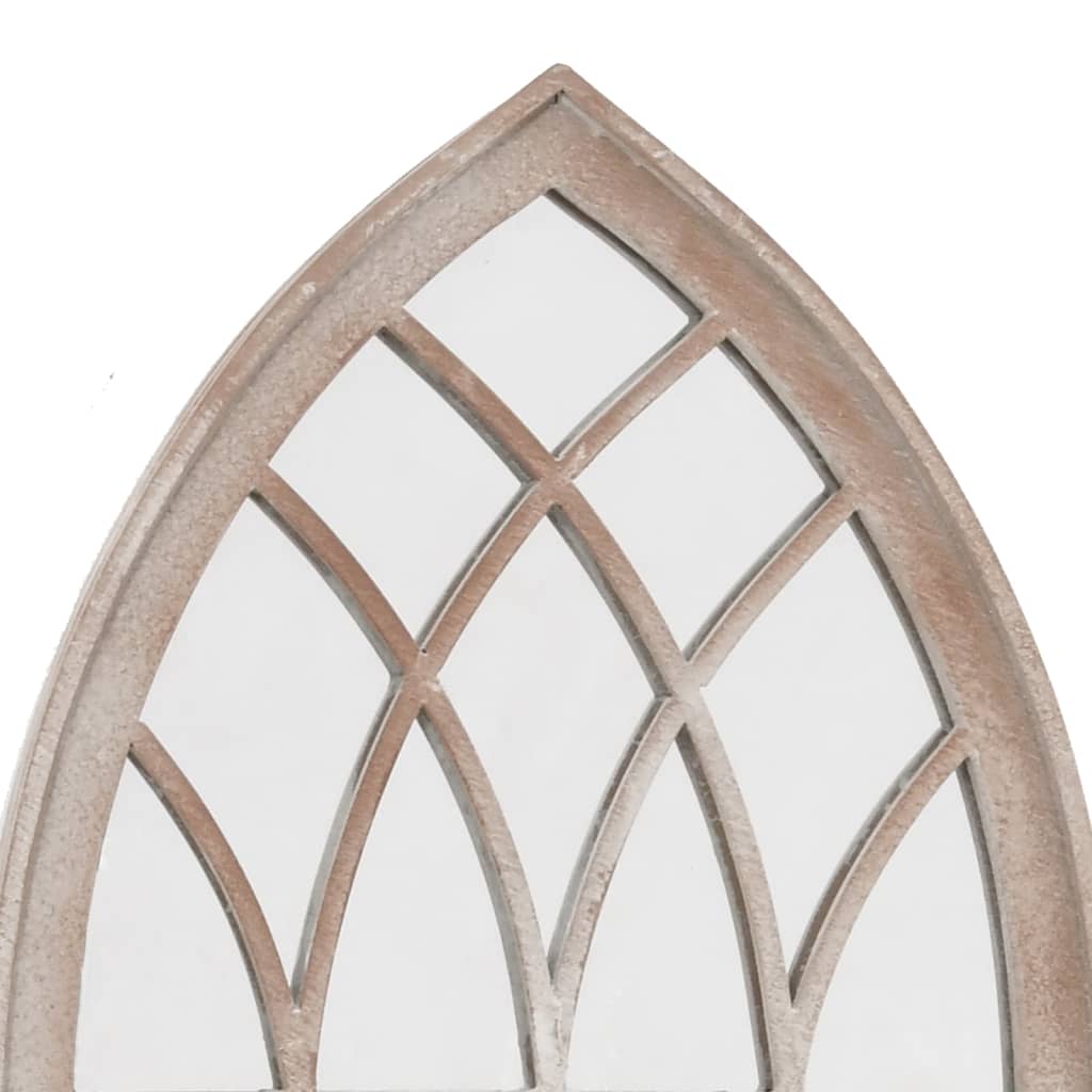 Garden Mirror Sand 70x30 cm Iron
