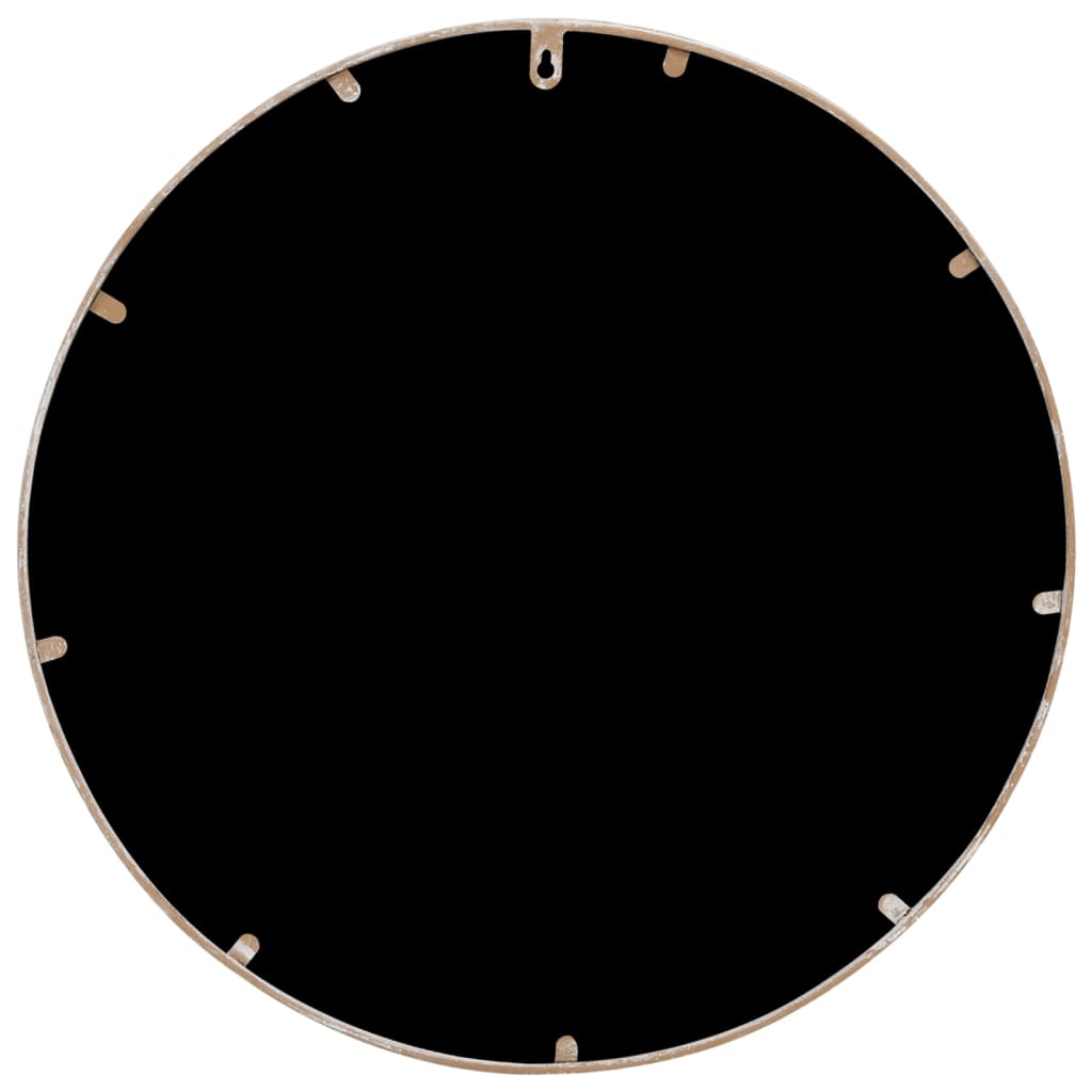 Garden Mirror Sand 40x3 cm Iron Round