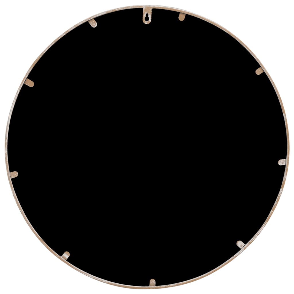 Garden Mirror Sand 60x3 cm Iron Round