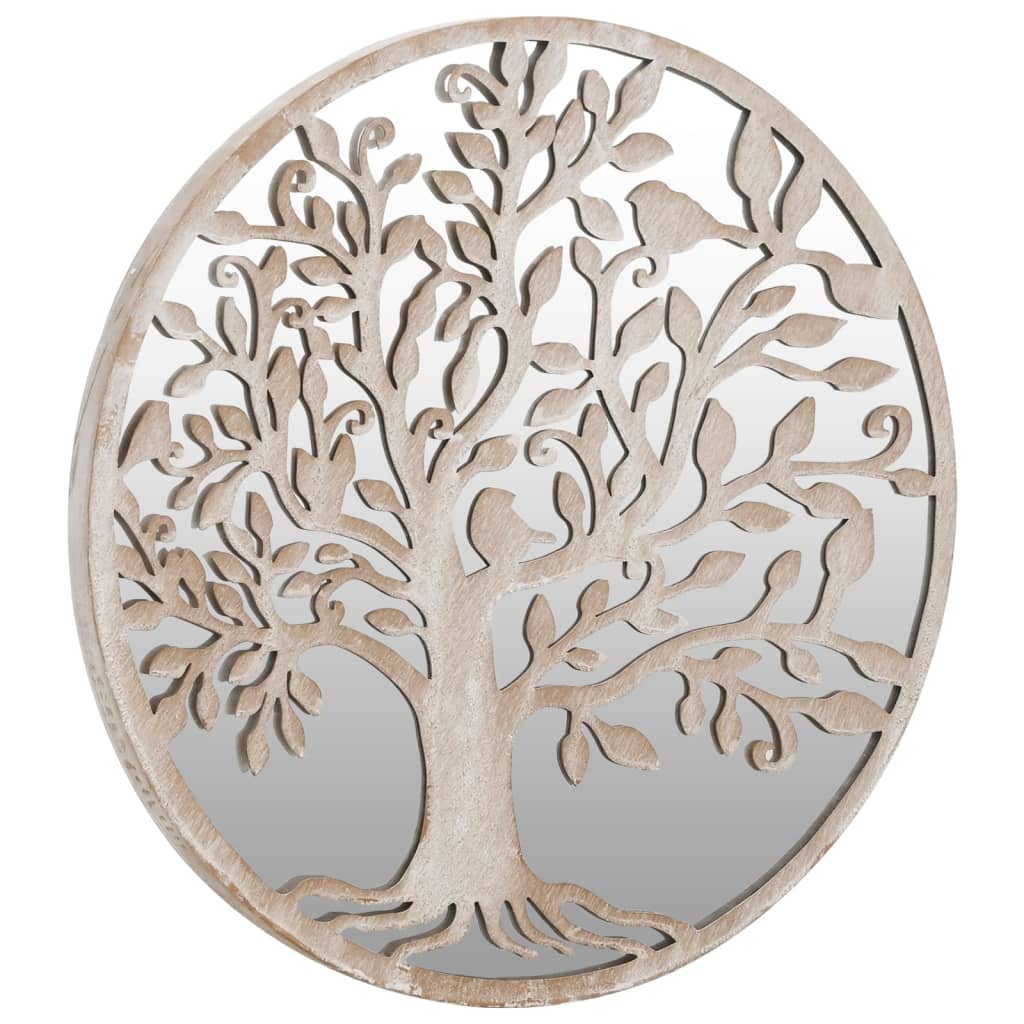 Garden Mirror Sand 40x2.5 cm Iron Round