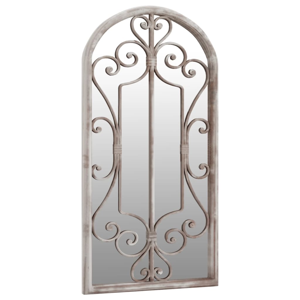 Garden Mirror Sand 70x30 cm Iron