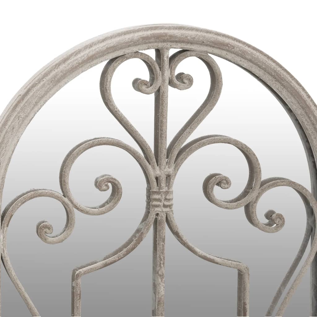 Garden Mirror Sand 70x30 cm Iron