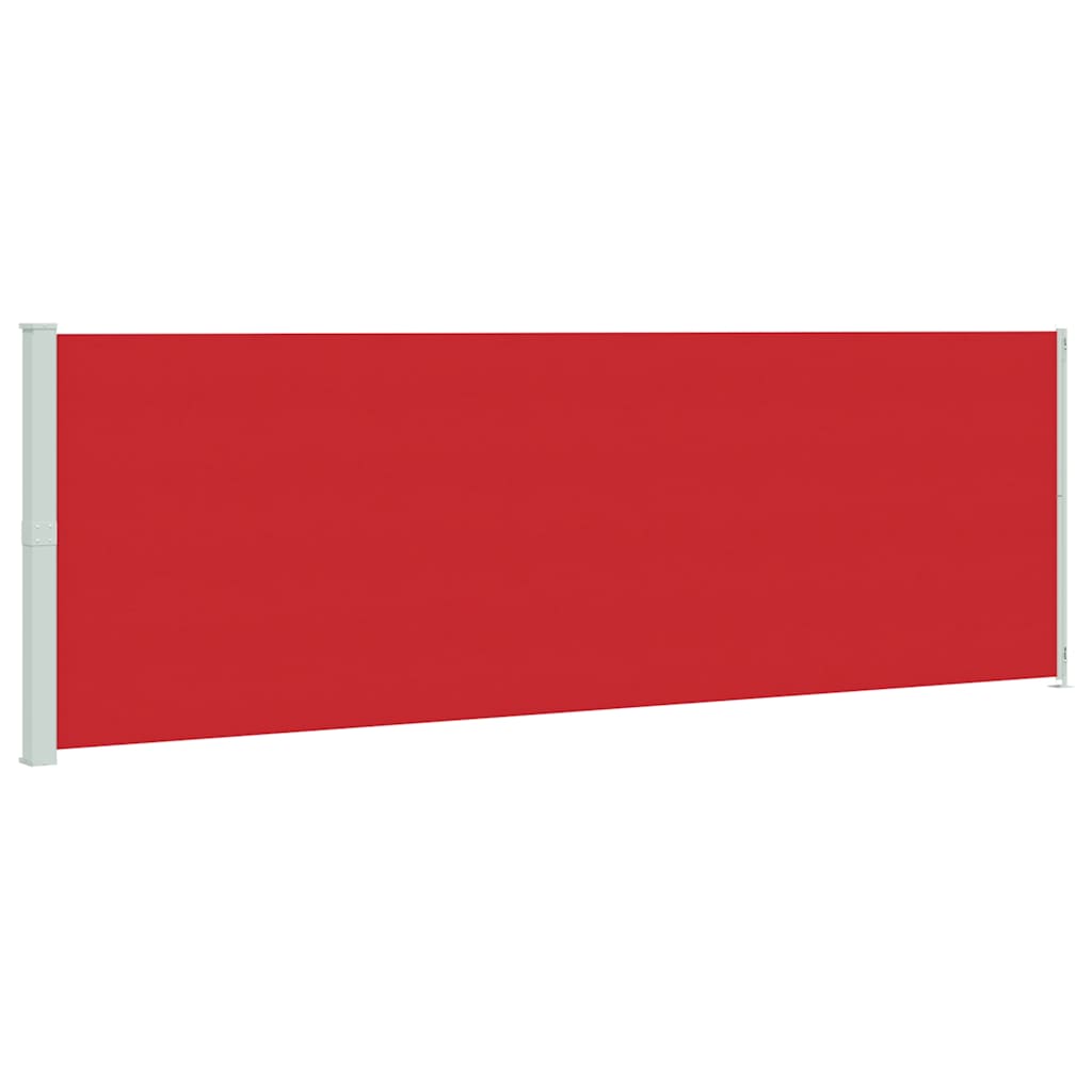 Seitenmarkise Ausziehbar 200x600 cm Rot