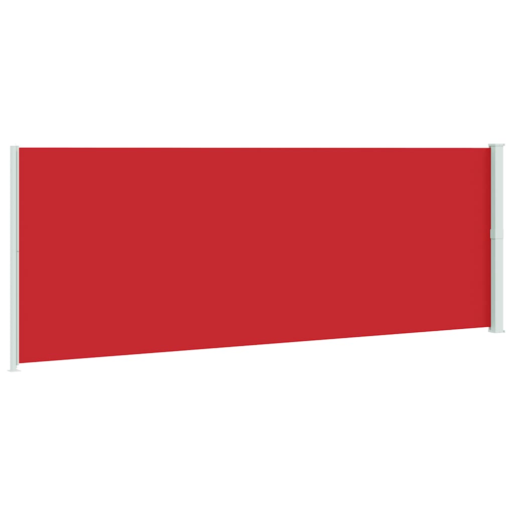 Seitenmarkise Ausziehbar 220x600 cm Rot