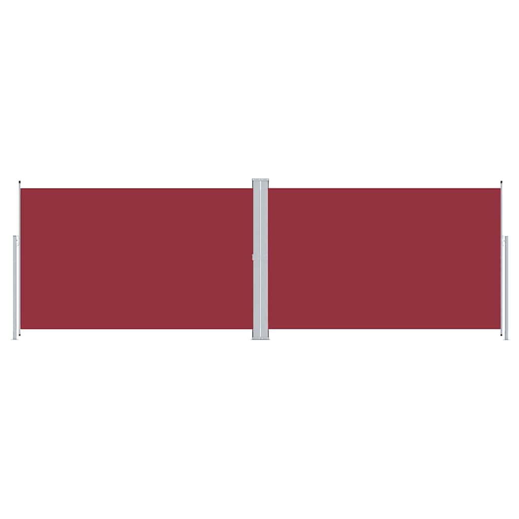 Seitenmarkise Ausziehbar Rot 200x600 cm