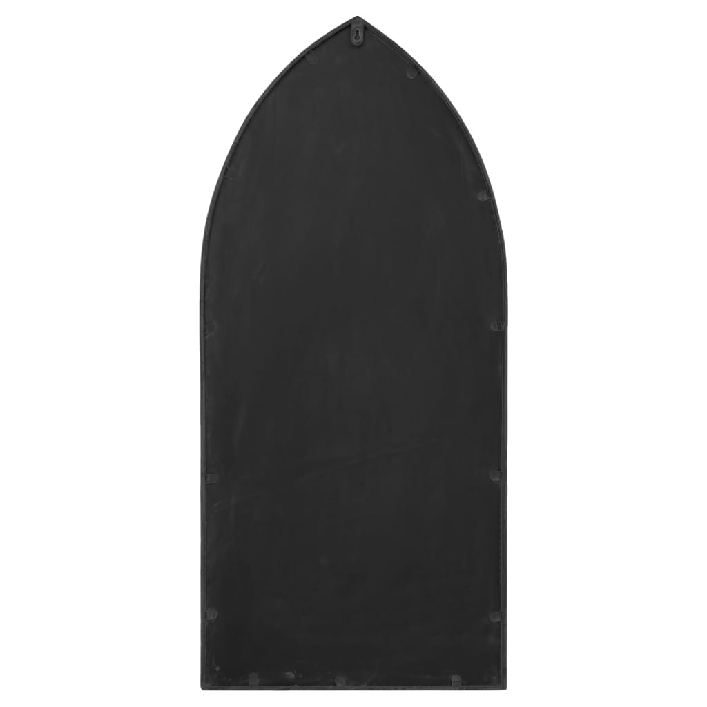 Miroir noir 70x30 cm Fer pour l'intérieur