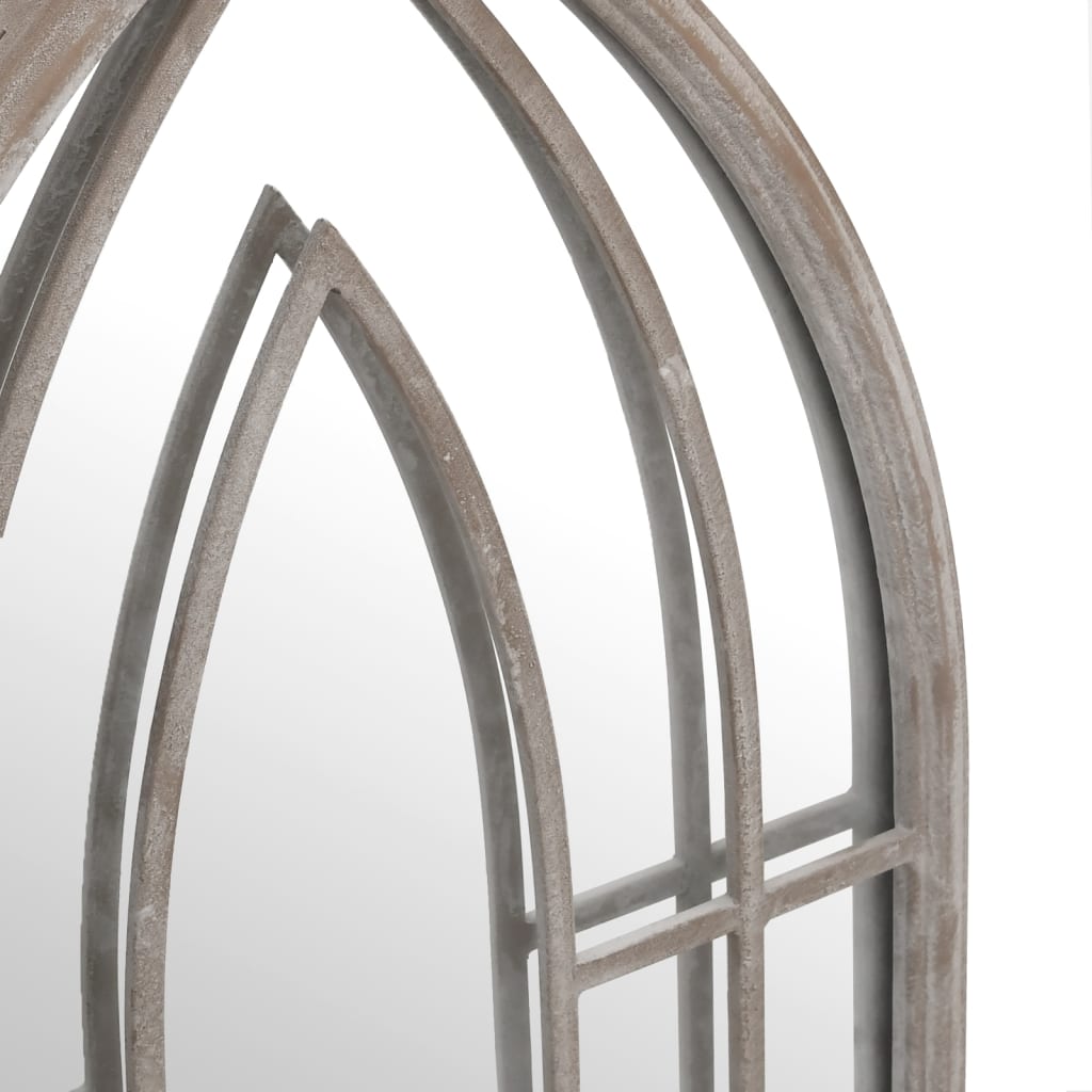 Miroir couleur sable 100x45 cm Fer pour l'intérieur