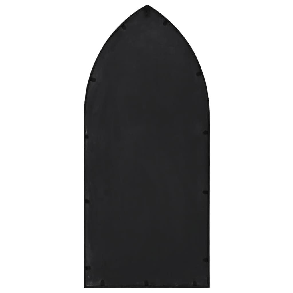 Miroir Noir 100x45 cm Fer pour l'intérieur