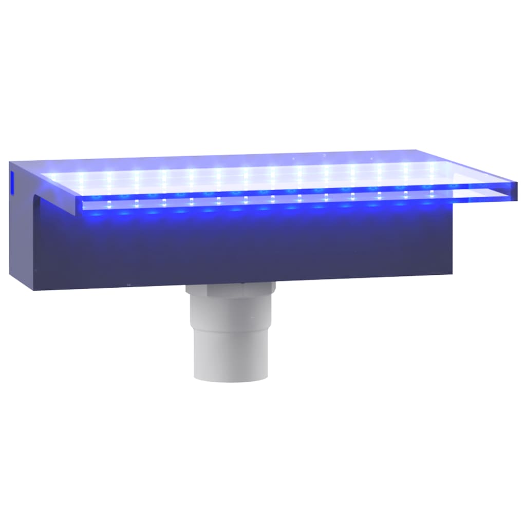 Élément cascade avec LEDs RGB acrylique 30 cm