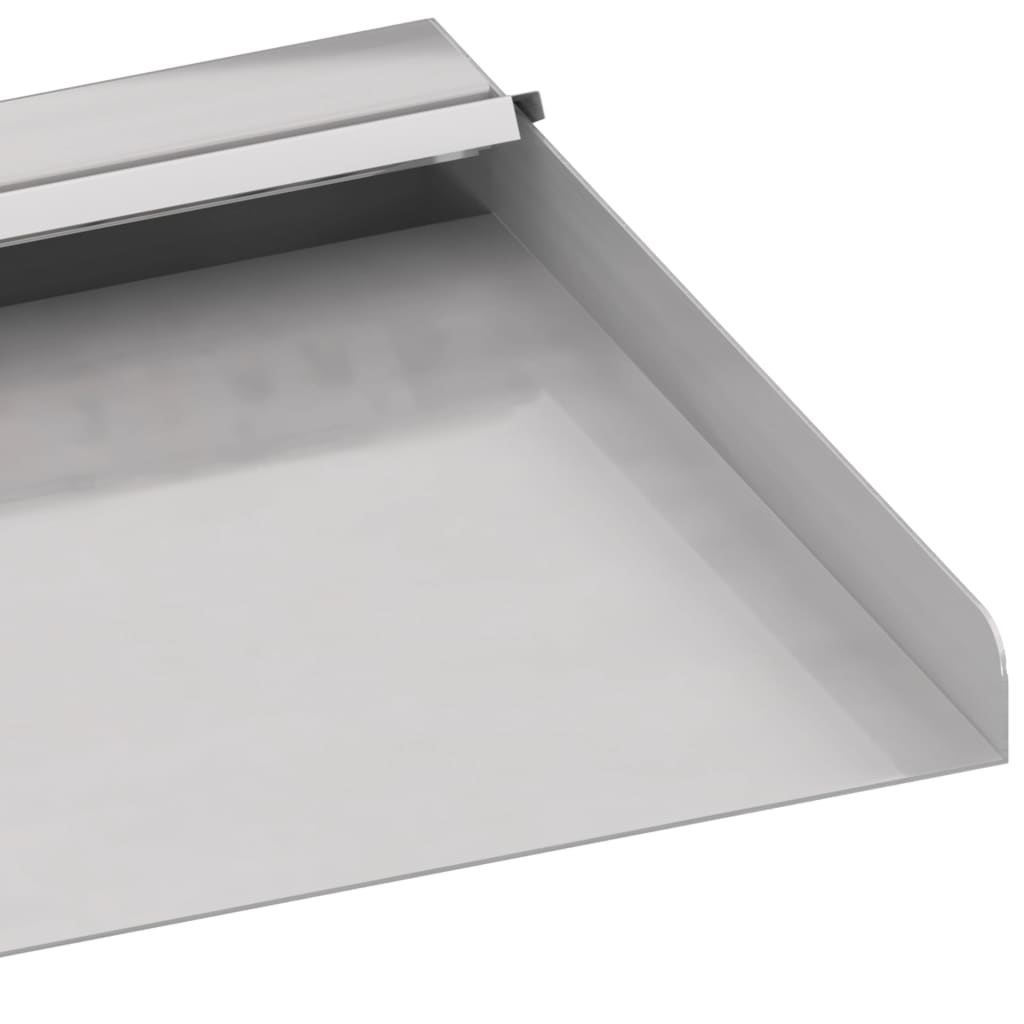Élément cascade avec LED RGB en acier inoxydable 30 cm