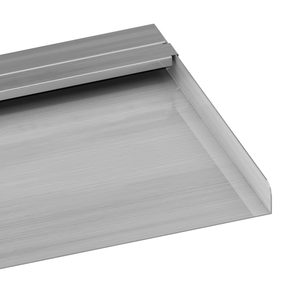 Lame d'eau avec LEDs RGB inox 90 cm