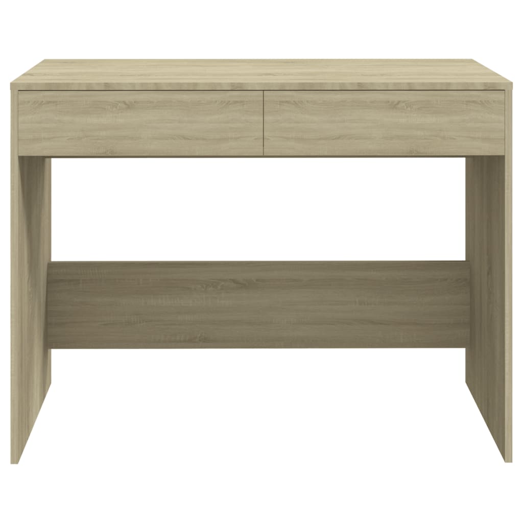 Bureau Chêne Sonoma 101x50x76,5 cm Panneau de particules