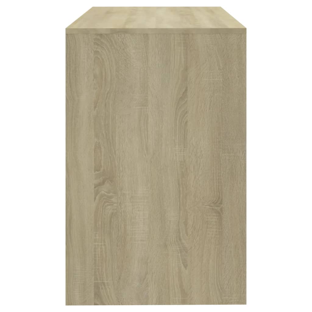 Bureau Chêne Sonoma 101x50x76,5 cm Panneau de particules