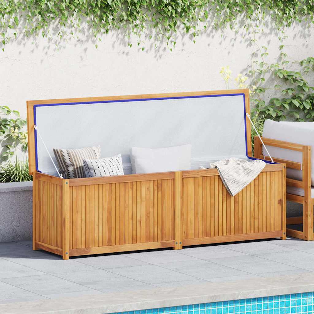 Gartenbox 175x50x55 cm Massivholz Teak
