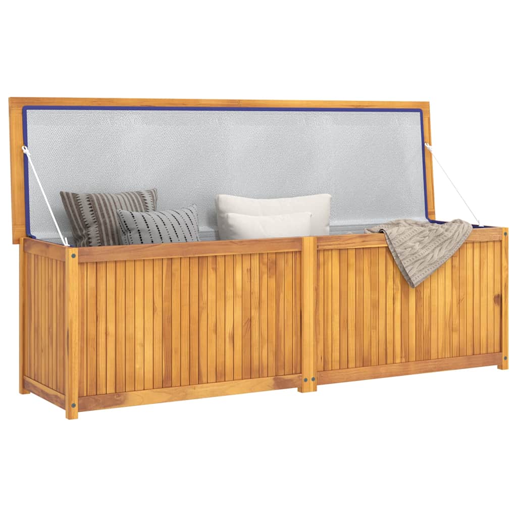 Gartenbox 175x50x55 cm Massivholz Teak