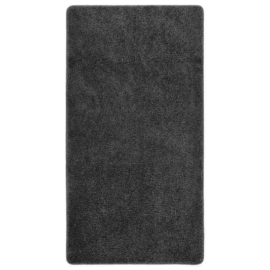 Shaggy Rug Dark Grey 80x150 cm Non-Slip