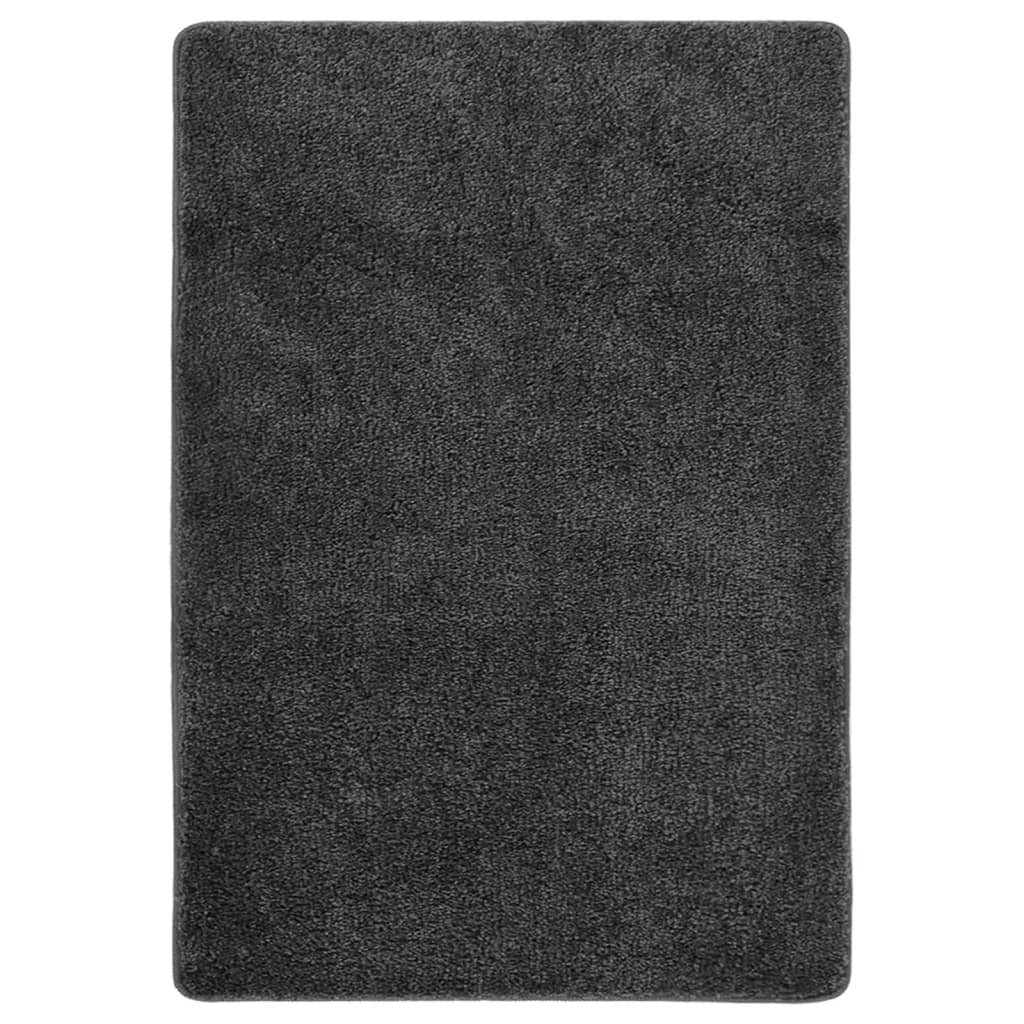 Shaggy Rug Dark Grey 120x170 cm Non-Slip