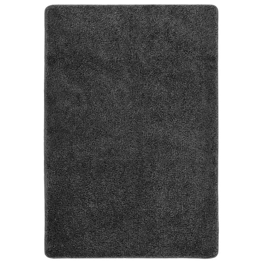 Shaggy Rug Dark Grey 160x230 cm Non-Slip