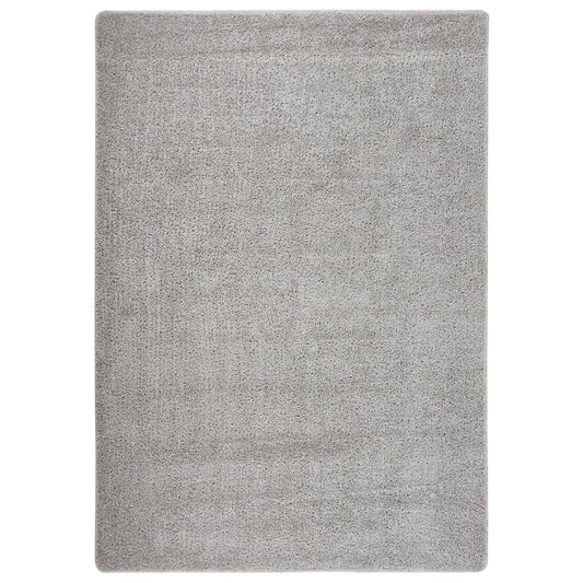 Light Grey Shaggy Rug 160x230 cm Non-Slip
