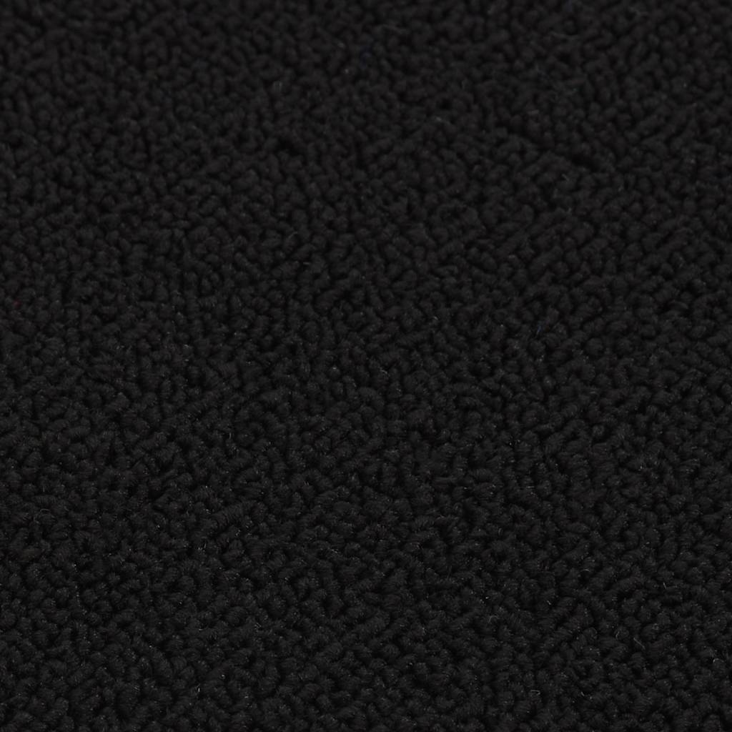 Non-Slip Stair Mats 15 Pcs. 60x25 cm Black Rectangular