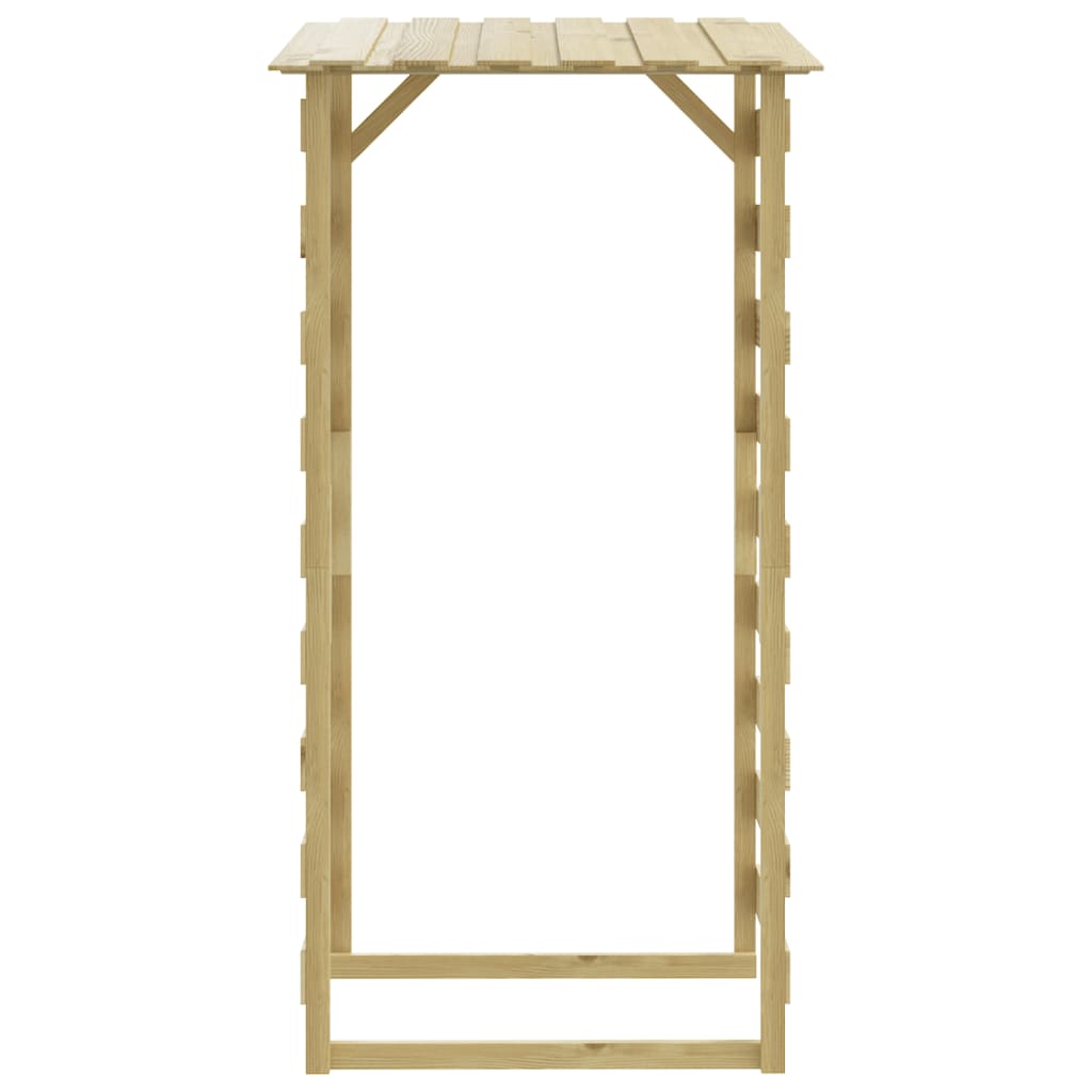 Pergolen mit Dach 2 Stk. 100x90x200 cm Kiefernholz Imprägniert