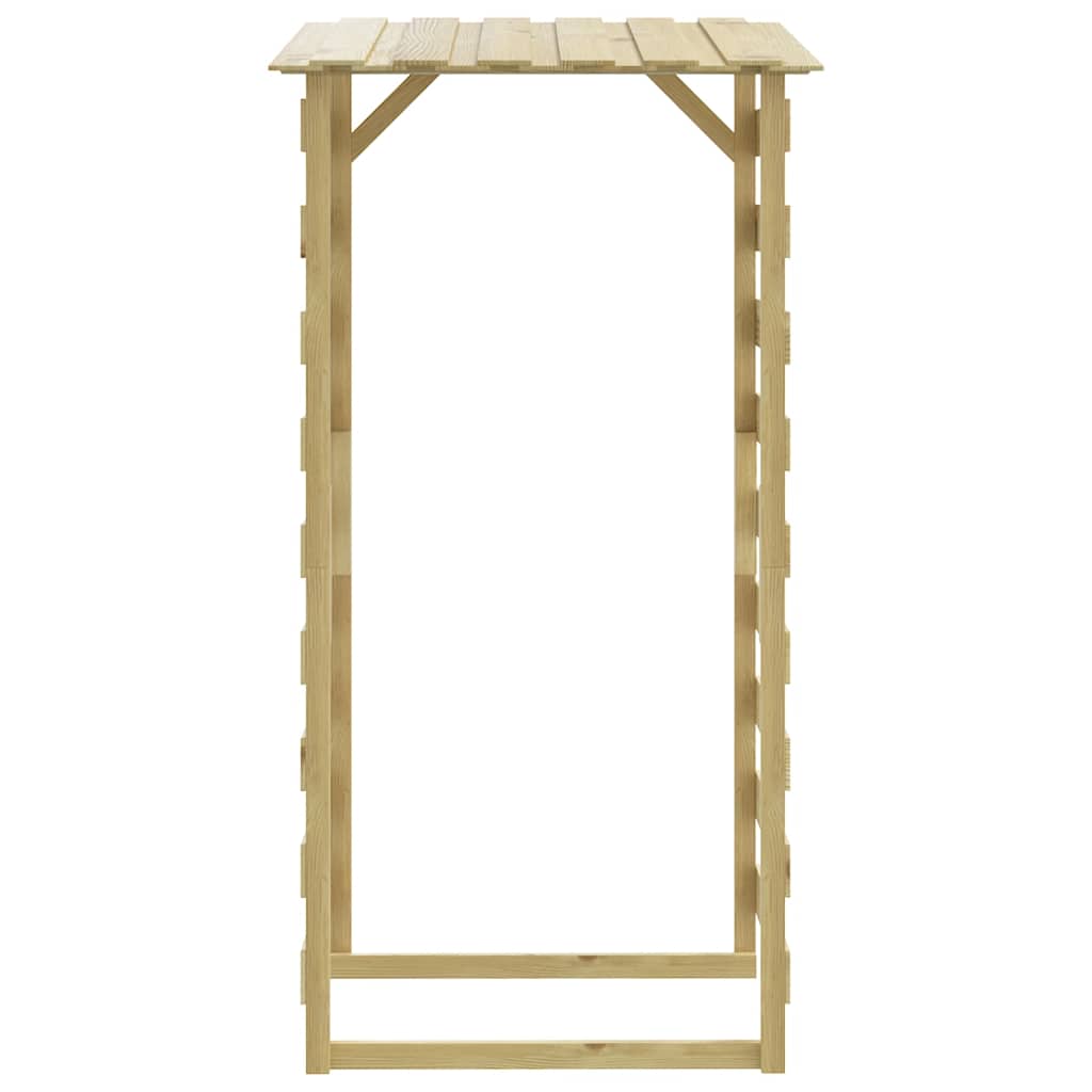 Pergolen mit Dach 3 Stk. 100x90x200 cm Kiefernholz Imprägniert