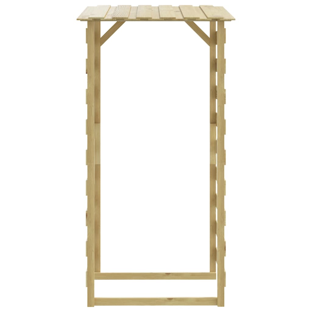 Pergolen mit Dach 6 Stk. 100x90x200 cm Kiefernholz Imprägniert