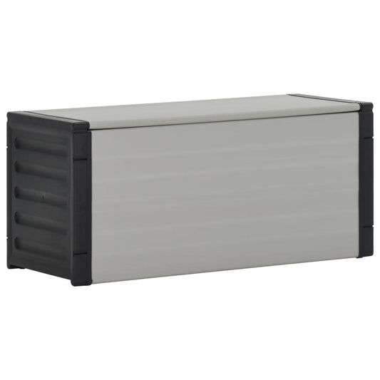 Waste Bin Storage Grey 85x34x40 cm