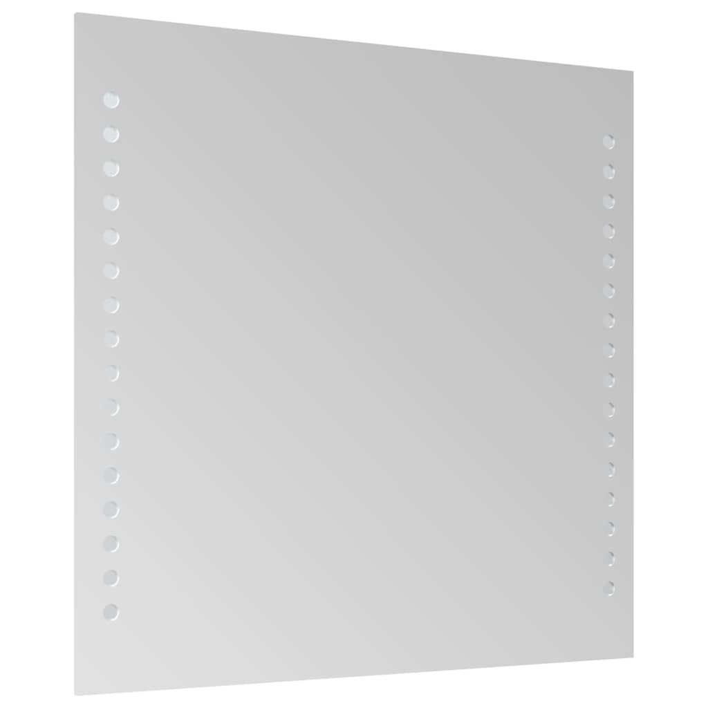 Miroir de salle de bain LED 30x30 cm