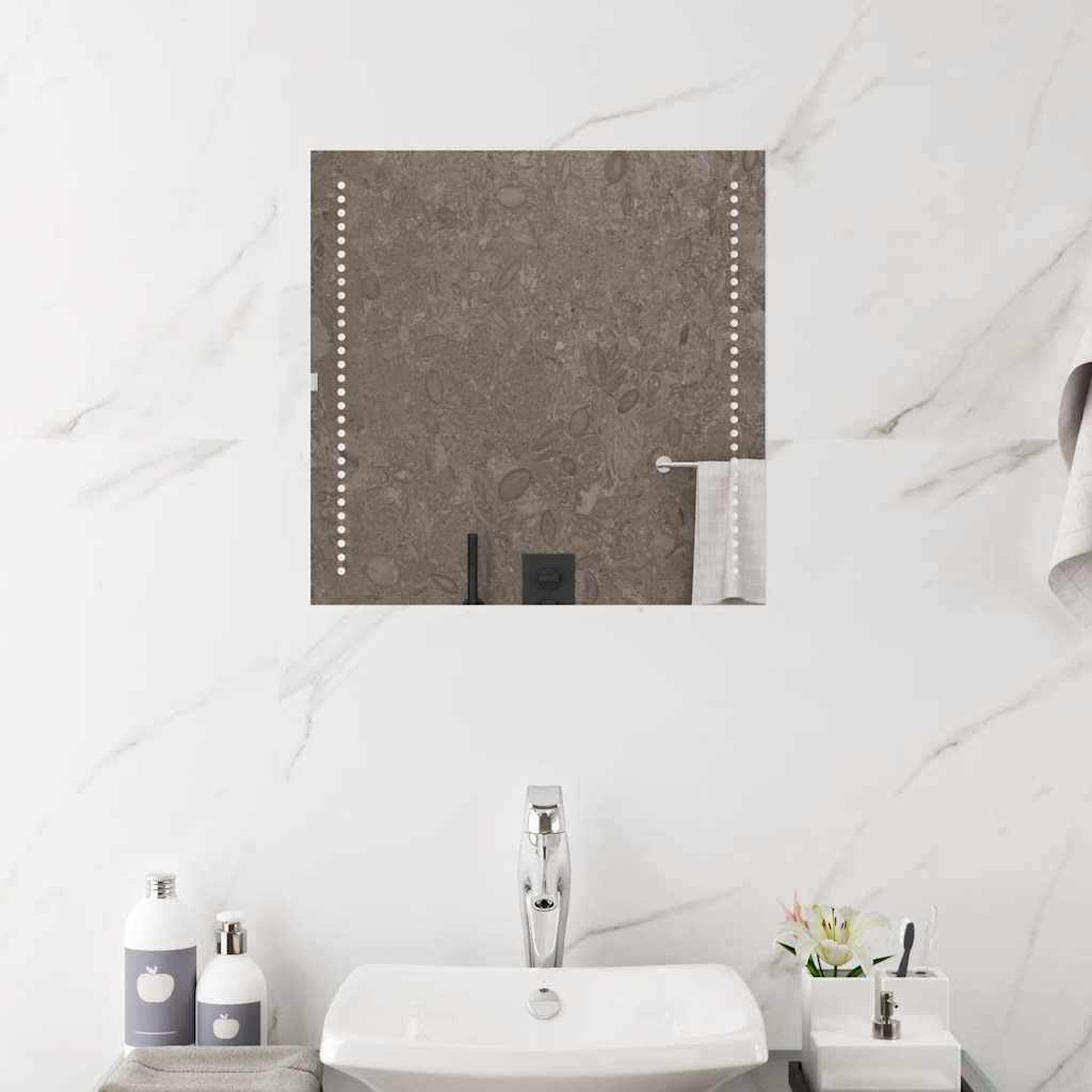 LED Bathroom Mirror 50x50 cm