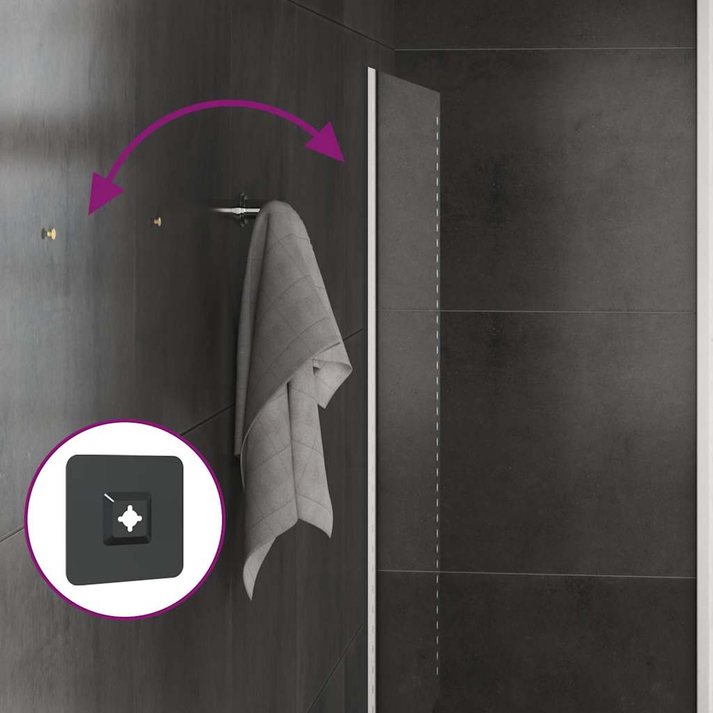 Miroir de salle de bain LED 90x40 cm