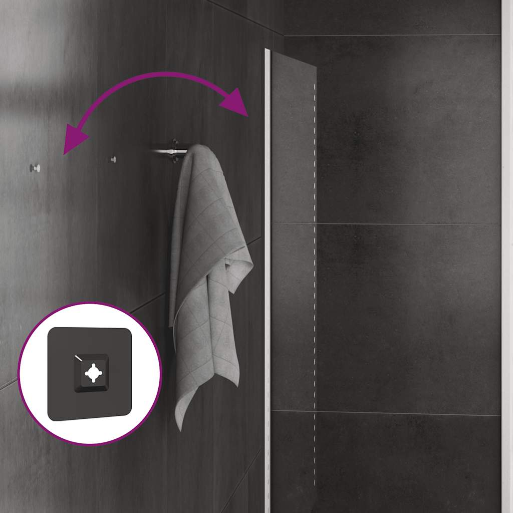 Miroir de salle de bain LED 100x50 cm