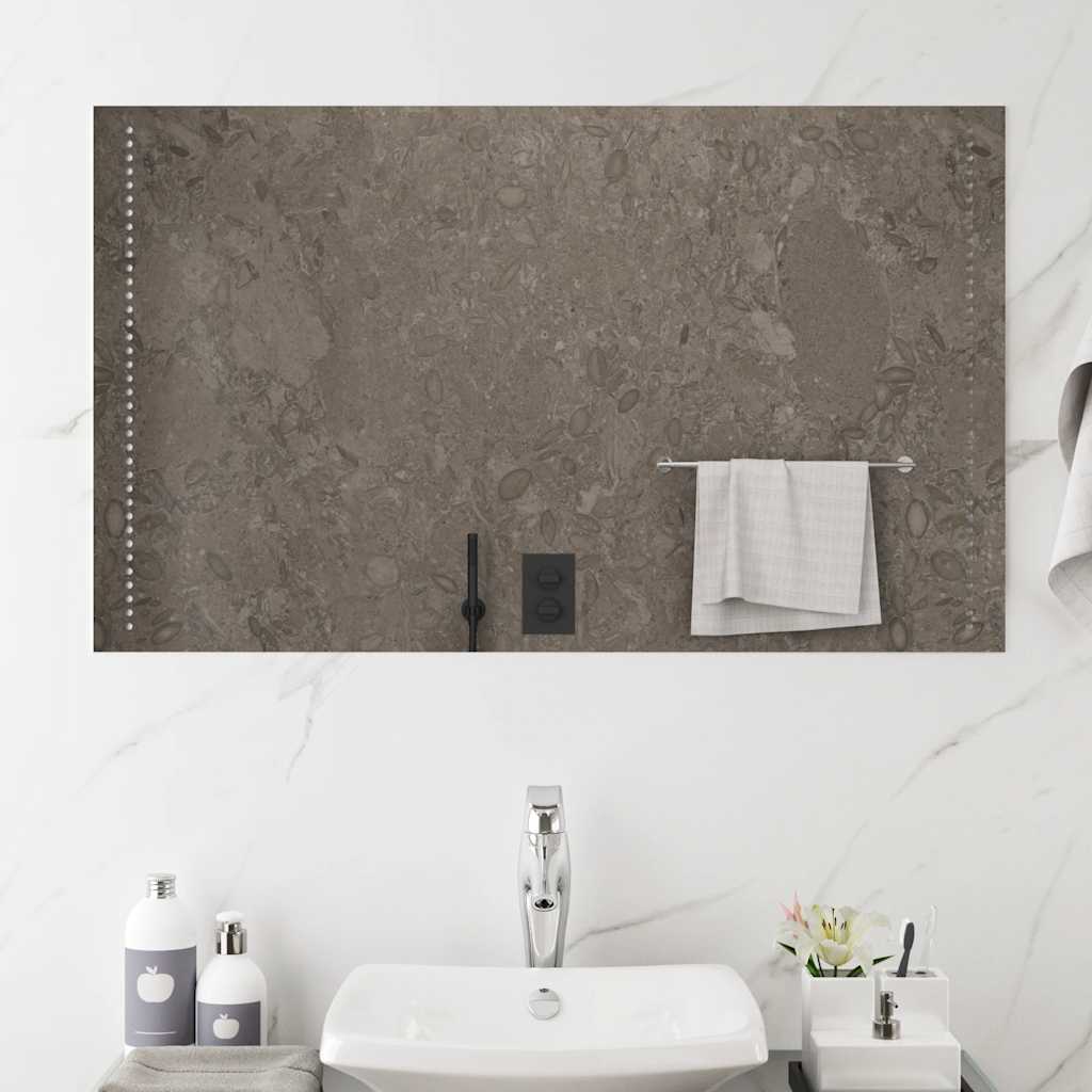 Miroir de salle de bain LED 100x60 cm