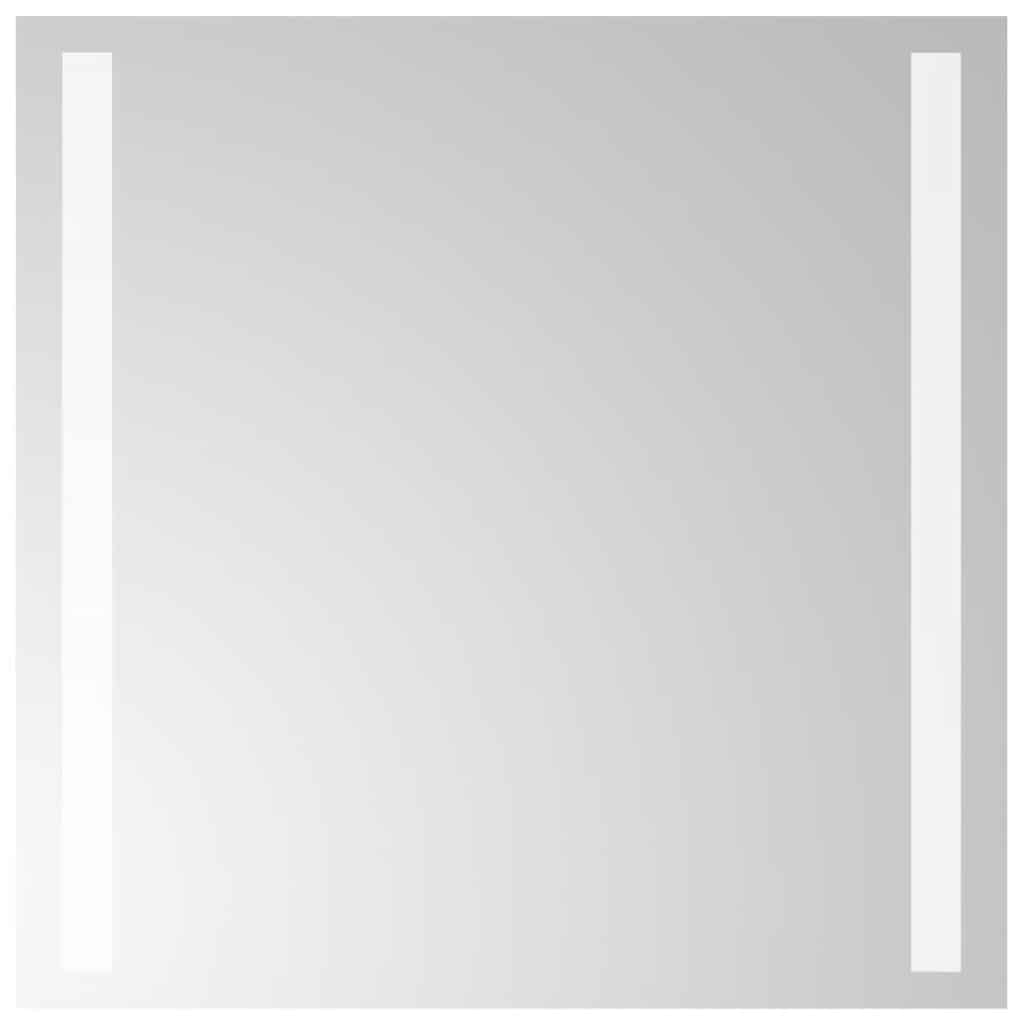Miroir de salle de bain LED 40x40 cm