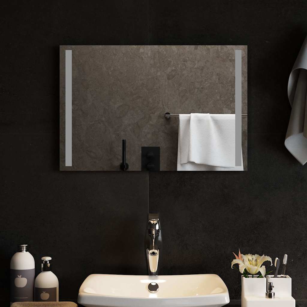 Miroir de salle de bain LED 60x40 cm