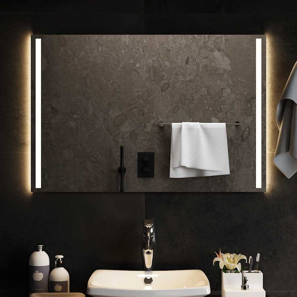 Miroir de salle de bain LED 90x60 cm