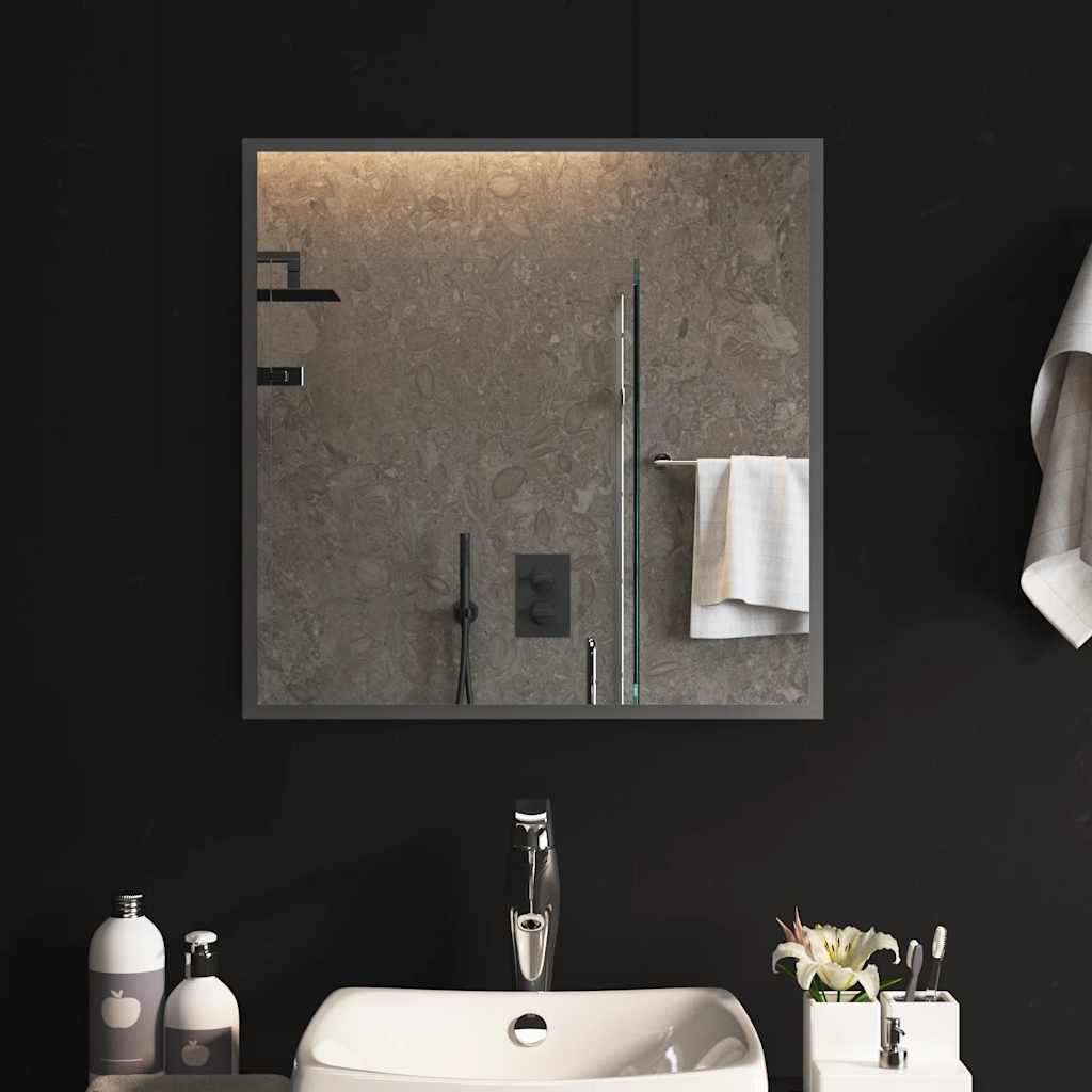 Miroir de salle de bain LED 60x60 cm