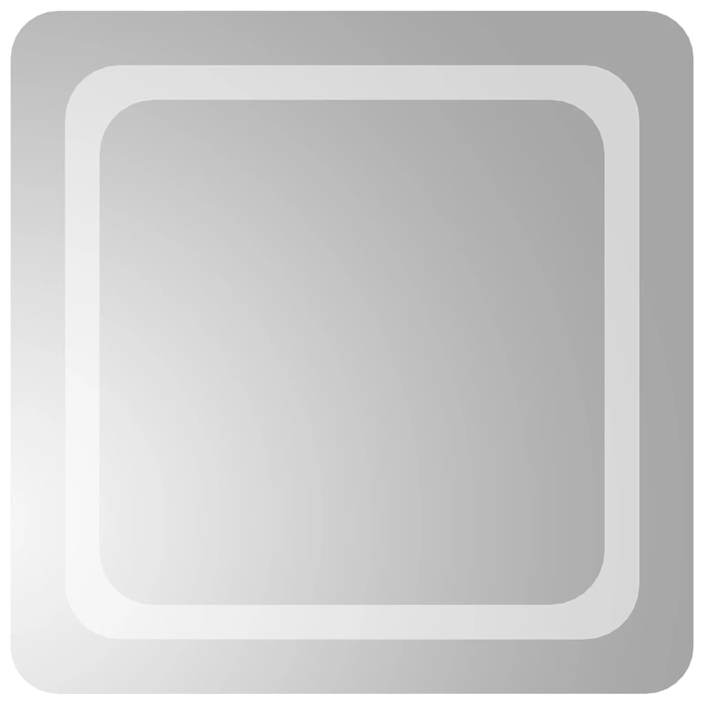Miroir de salle de bain LED 50x50 cm