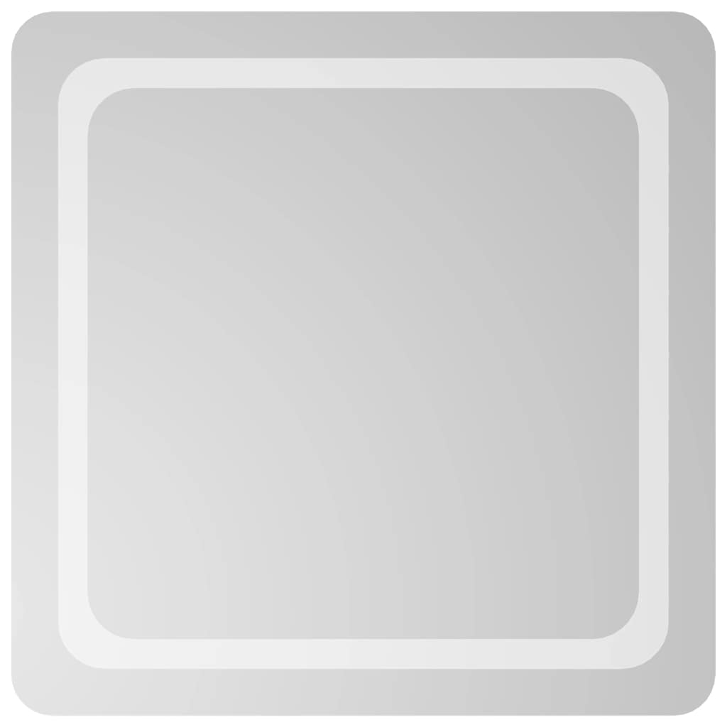 Miroir de salle de bain LED 60x60 cm