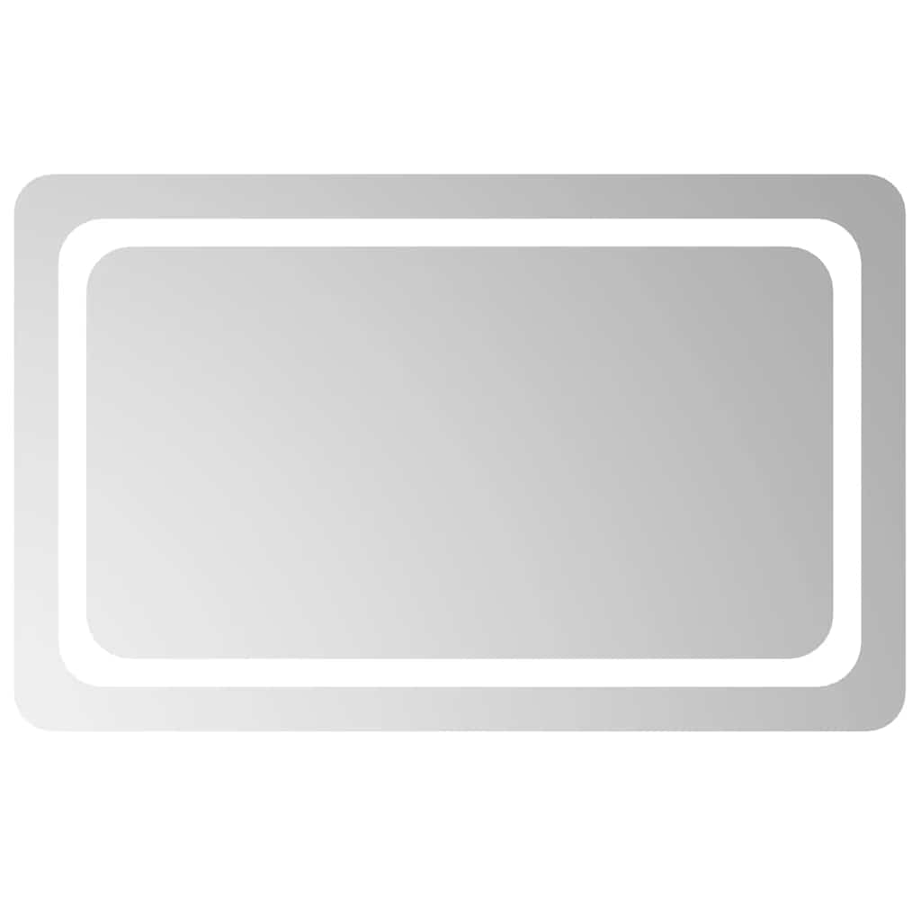 Miroir de salle de bain LED 80x50 cm