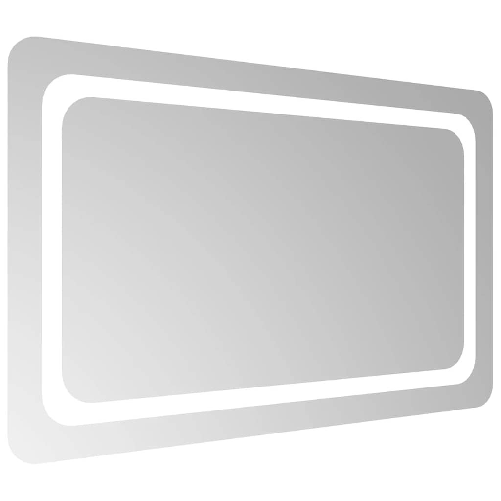 Miroir de salle de bain LED 80x50 cm