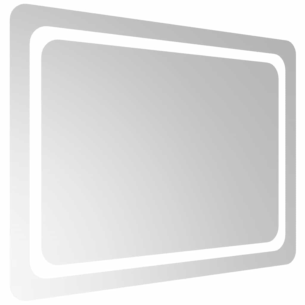 Miroir de salle de bain LED 80x60 cm