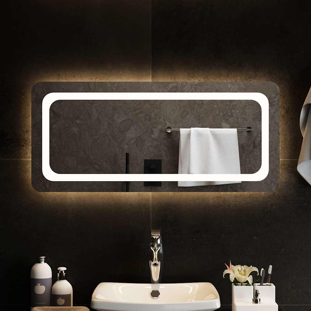 LED Bathroom Mirror 90x40 cm