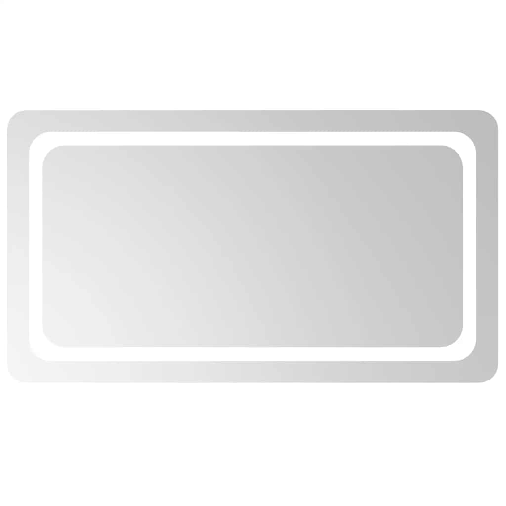 Miroir de salle de bain LED 90x50 cm