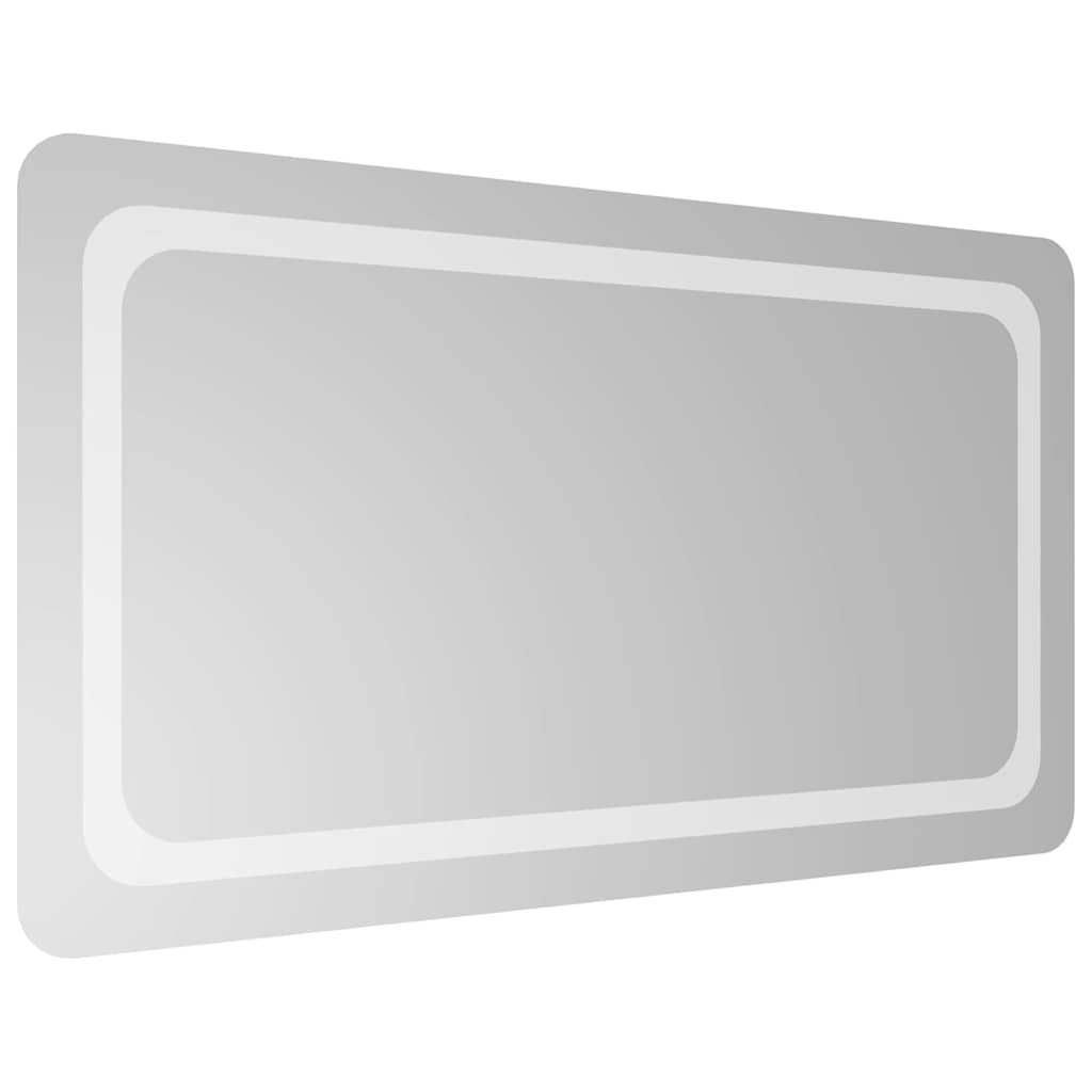 Miroir de salle de bain LED 90x50 cm