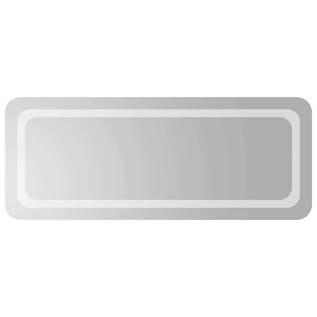 Miroir de salle de bain LED 100x40 cm