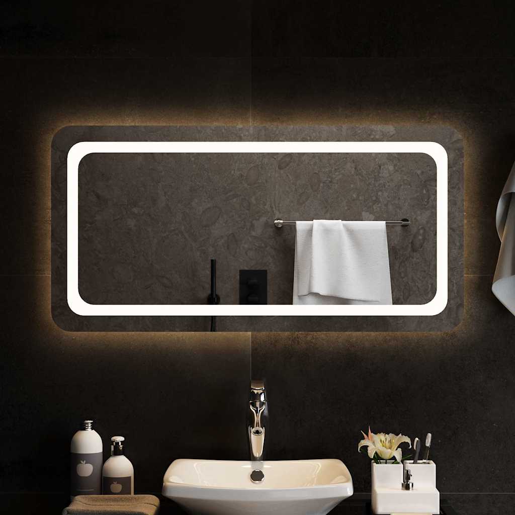 LED-Badspiegel 100x50 cm