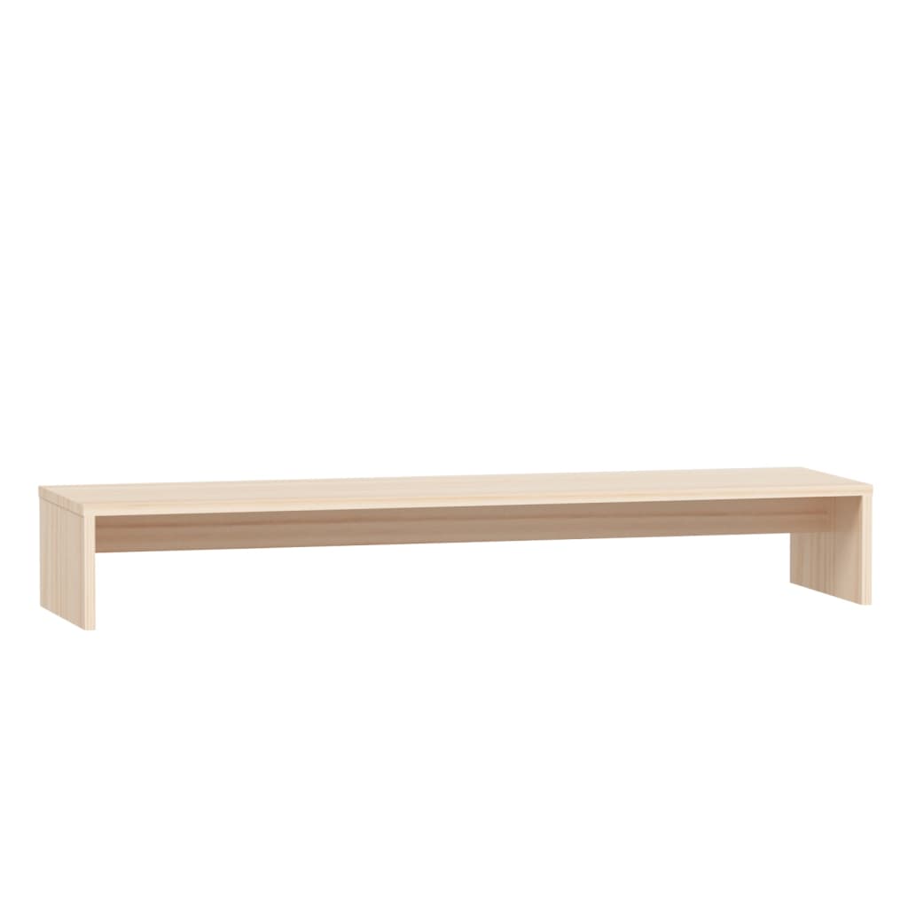 Support d'écran 100x27x15 cm bois de pin massif